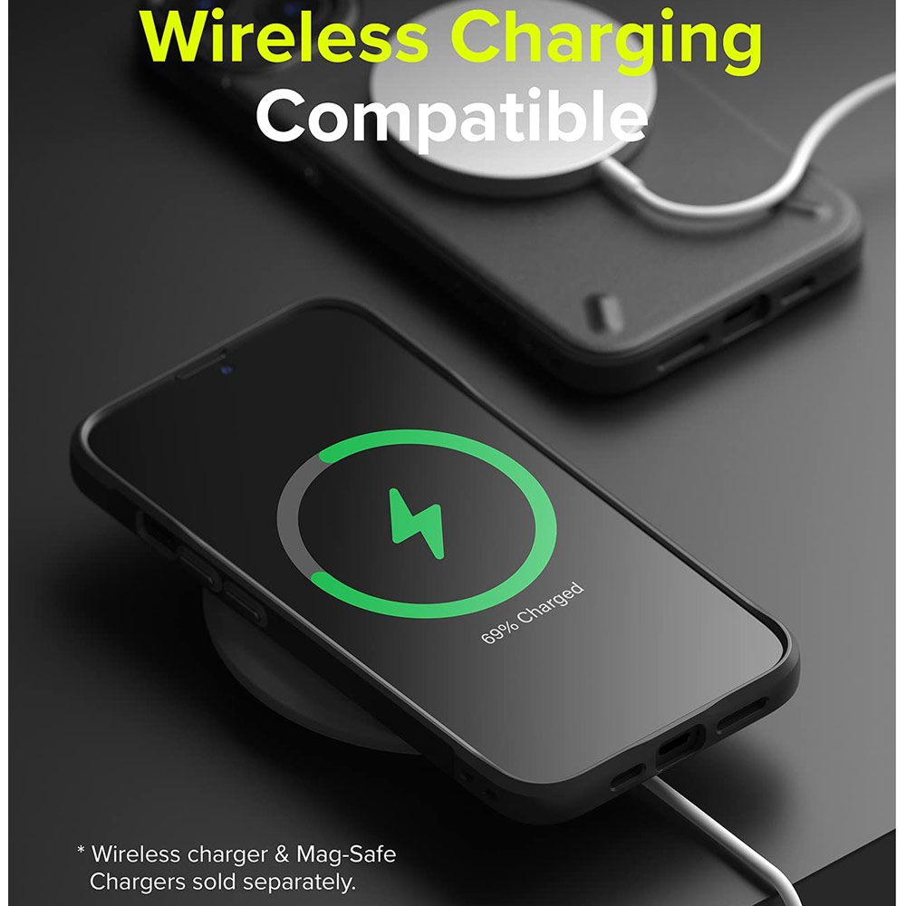 Picture of Apple iPhone 13 6.1 Case | Ringke Onyx Protection Case for Apple iPhone 13 6.1 (Dark Gray)