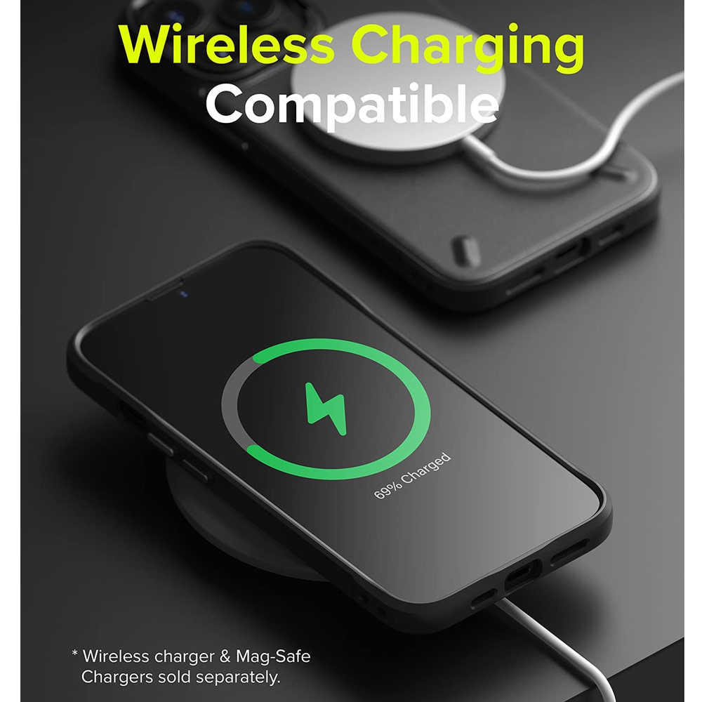 Picture of Apple iPhone 13 Pro 6.1 Case | Ringke Onyx Protection Case for Apple iPhone 13 Pro 6.1 (Black)