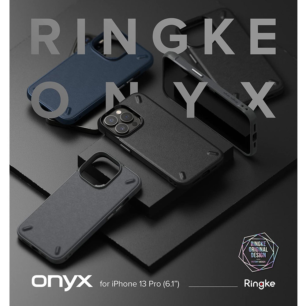 Picture of Apple iPhone 13 Pro 6.1 Case | Ringke Onyx Protection Case for Apple iPhone 13 Pro 6.1 (Black)
