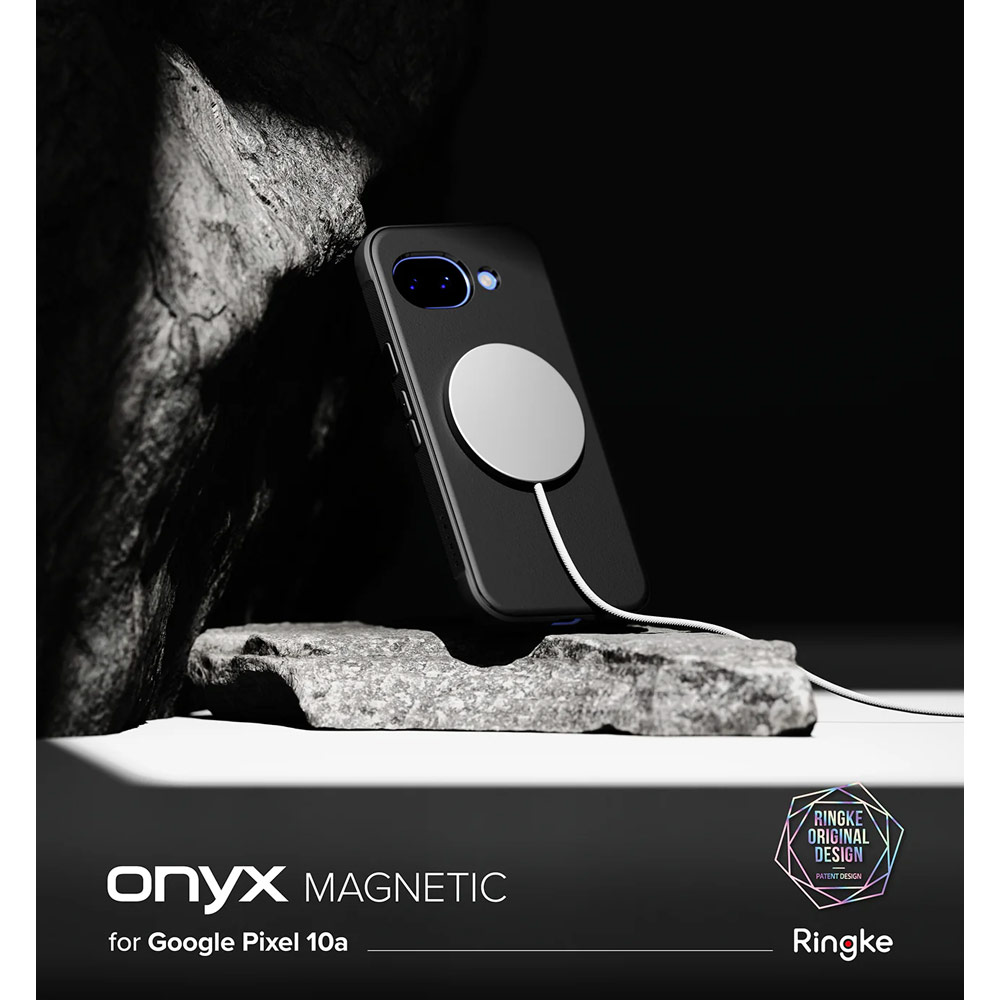 Picture of Google Pixel 10a Case | Ringke Onyx Magnetic Slim TPU Protection Case for Google Pixel 10a (Black)