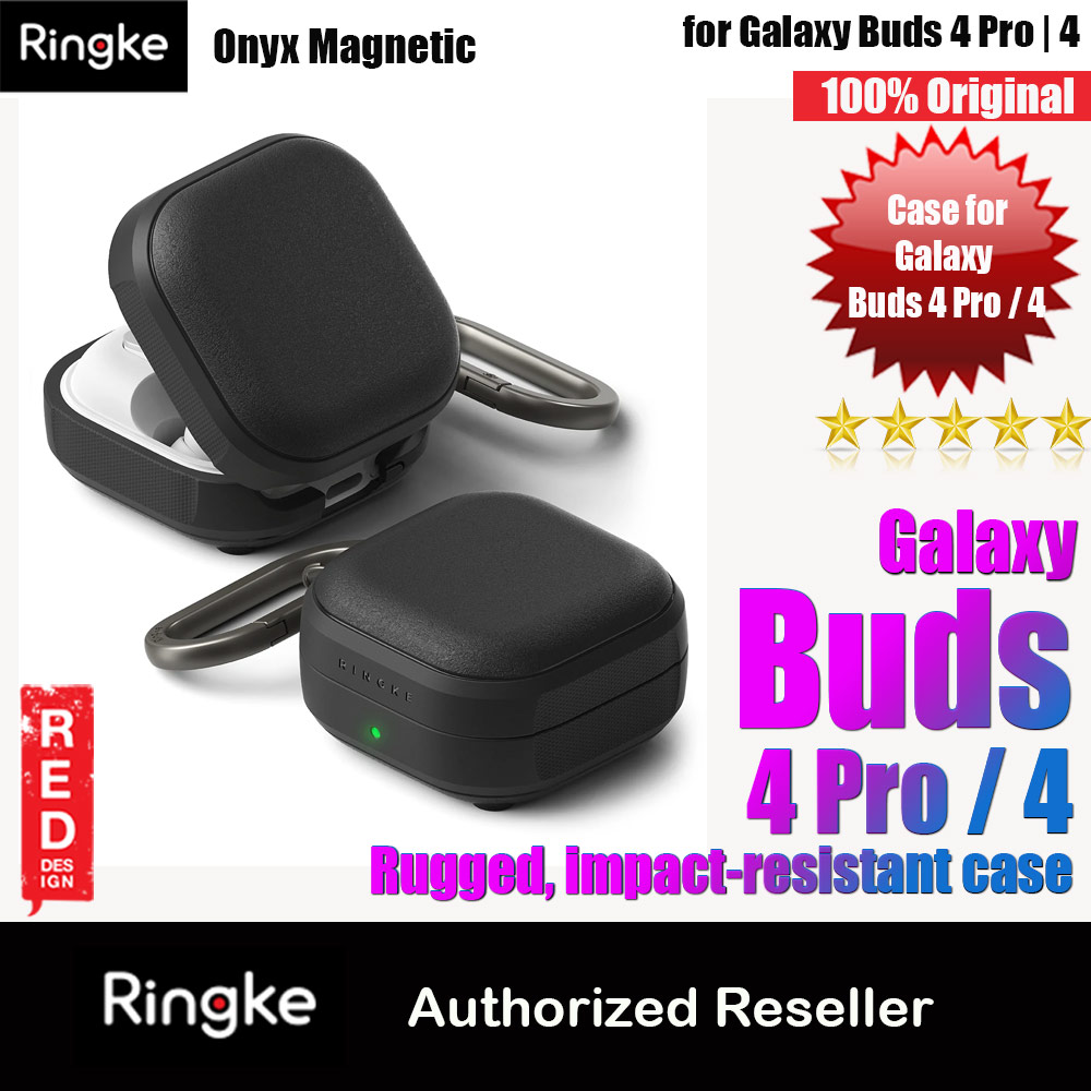 Picture of Ringke Onyx Magnetic Rugged Impact Resistant Case for Samsung Galaxy Buds 4 Pro | 4 (Black) Samsung Galaxy Buds 4 Pro | 4- Samsung Galaxy Buds 4 Pro | 4 Cases, Samsung Galaxy Buds 4 Pro | 4 Covers, iPad Cases and a wide selection of Samsung Galaxy Buds 4 Pro | 4 Accessories in Malaysia, Sabah, Sarawak and Singapore 