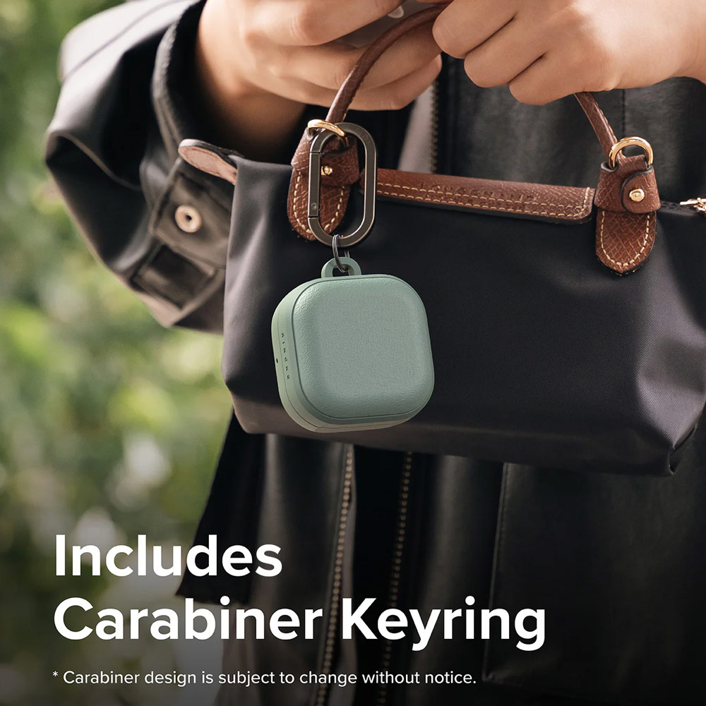 Picture of Samsung Galaxy Buds 4 Pro | 4 Case | Ringke Onyx Magnetic Rugged Impact Resistant Case for Samsung Galaxy Buds 4 Pro | 4 (Sage Green)