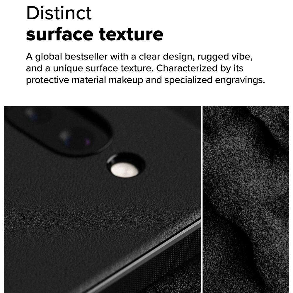 Picture of Google Pixel 9a Case | Ringke Onyx Slim Heavy Duty Drop Protection Case for Google Pixel 9a (Black)
