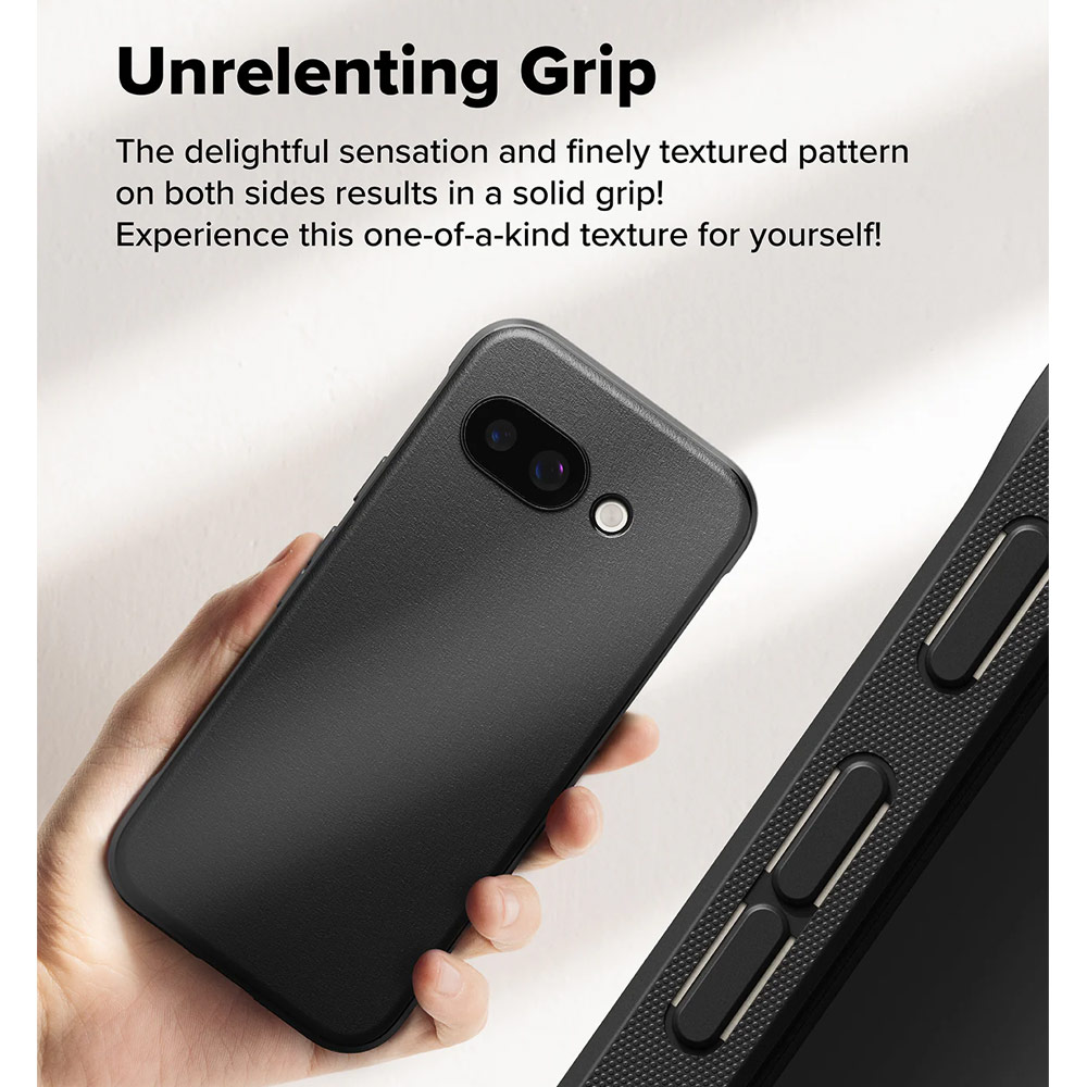 Picture of Google Pixel 9a Case | Ringke Onyx Slim Heavy Duty Drop Protection Case for Google Pixel 9a (Black)