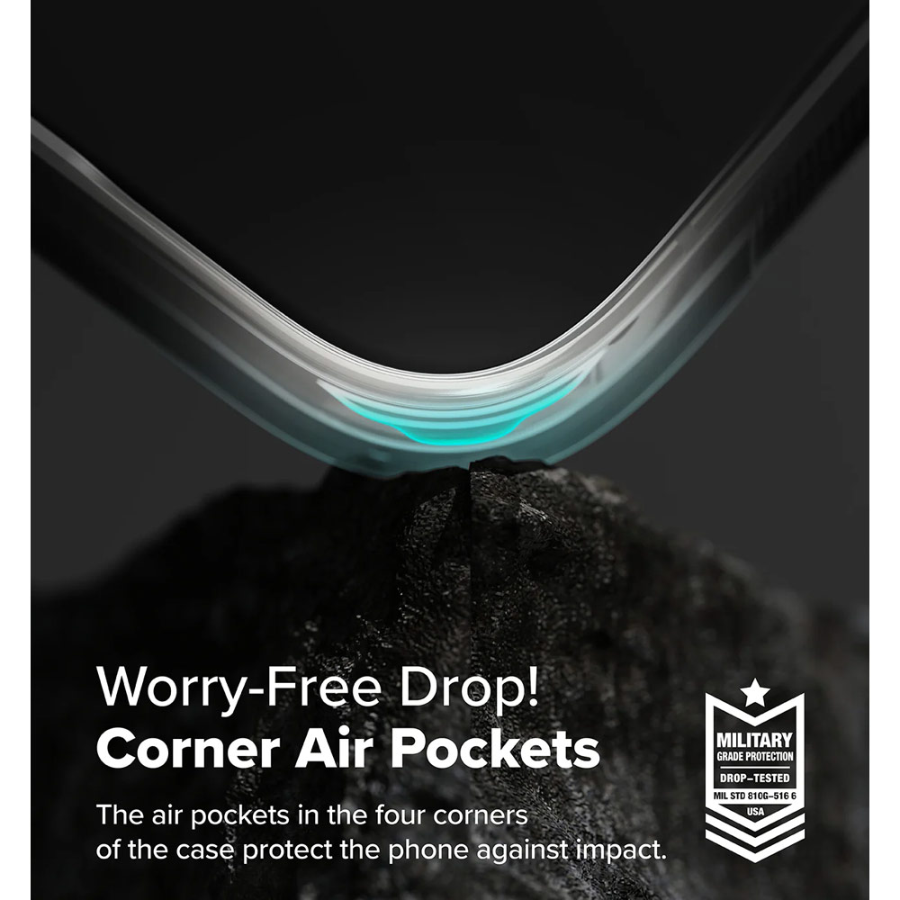 Picture of Google Pixel 9a Case | Ringke Onyx Slim Heavy Duty Drop Protection Case for Google Pixel 9a (Camo Black)