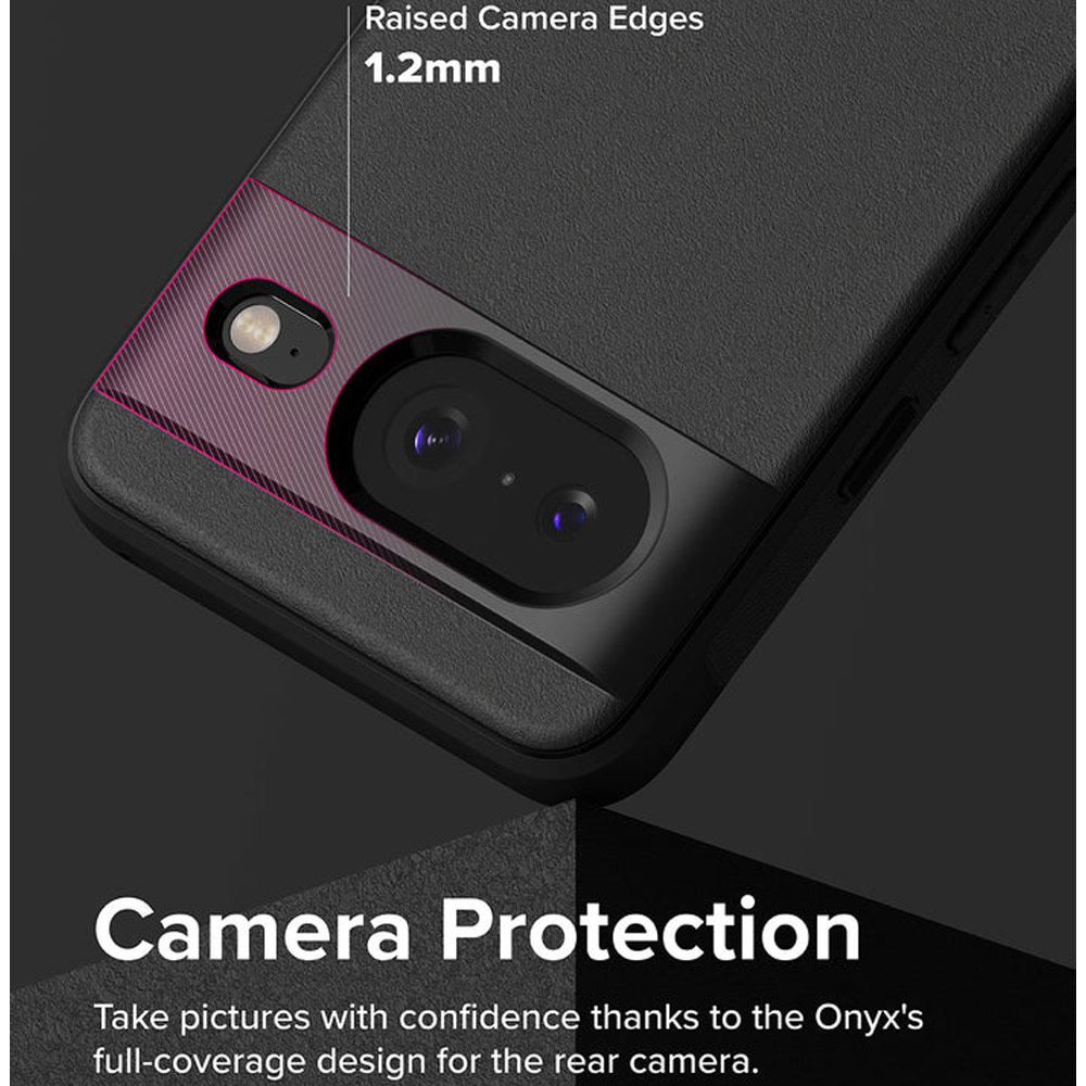 Picture of Google Pixel 8 Case | Ringke Onyx Heavy Duty Drop Protection Case for Google Pixel 8 (Navy)