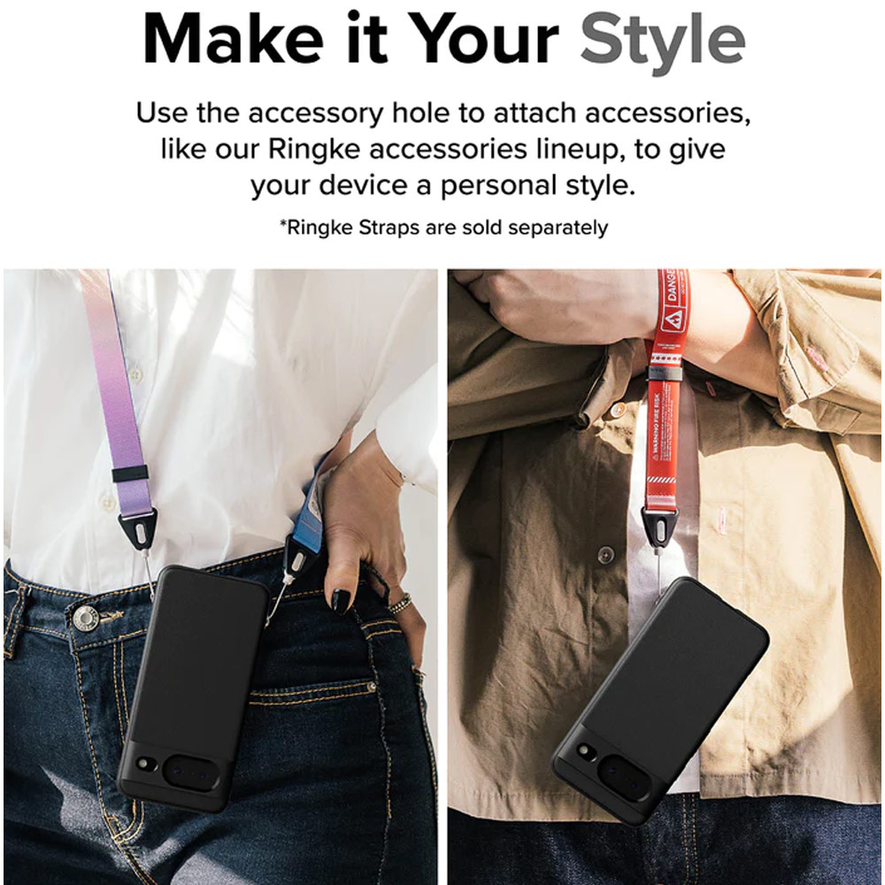 Picture of Google Pixel 8 Case | Ringke Onyx Heavy Duty Drop Protection Case for Google Pixel 8 (Navy)