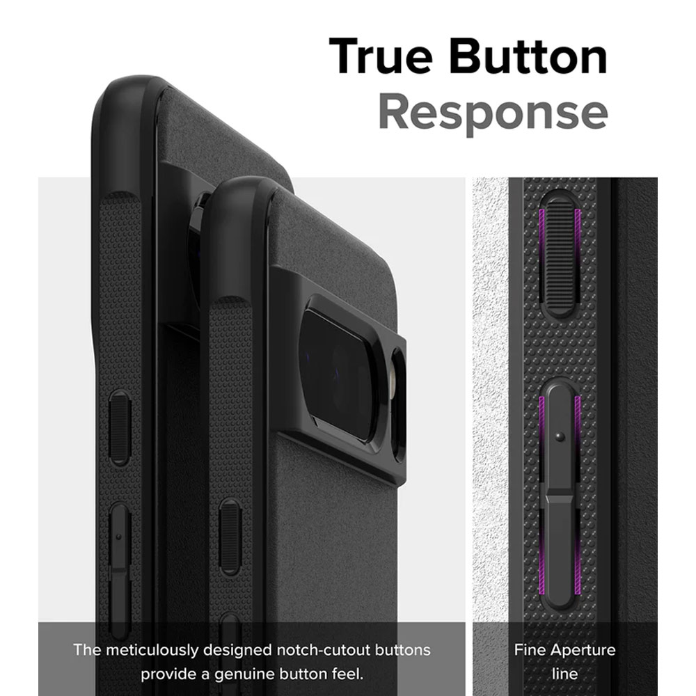 Picture of Google Pixel 8 Pro Case | Ringke Onyx Heavy Duty Drop Protection Case for Google Pixel 8 Pro (Black)