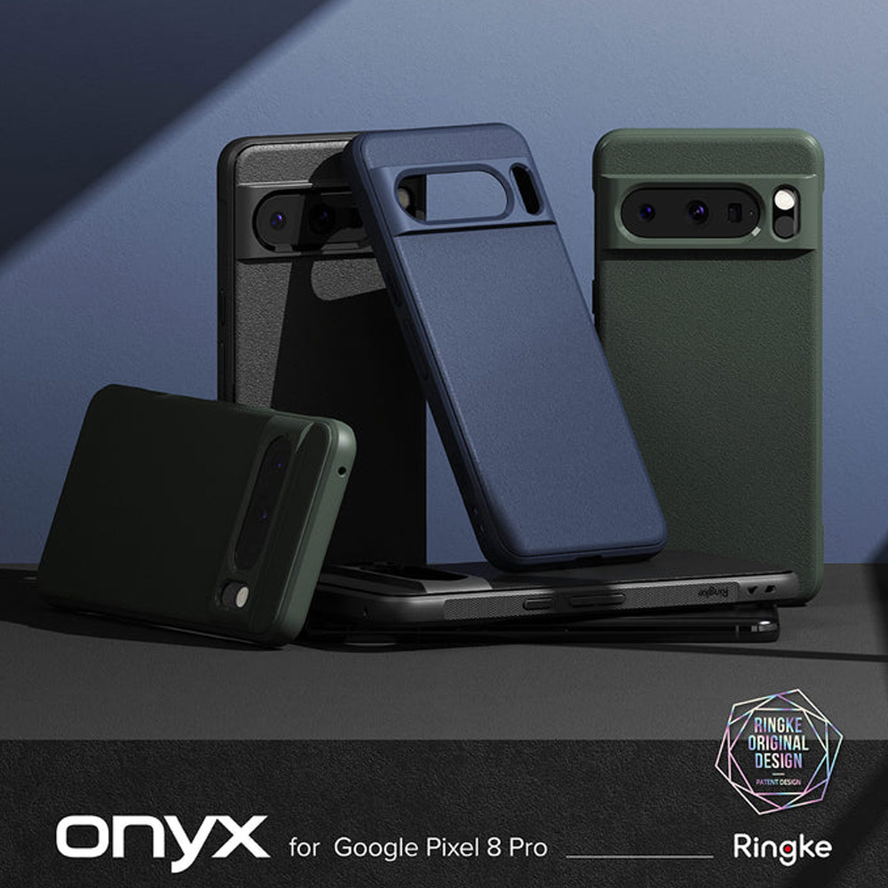 Picture of Google Pixel 8 Pro Case | Ringke Onyx Heavy Duty Drop Protection Case for Google Pixel 8 Pro (Black)