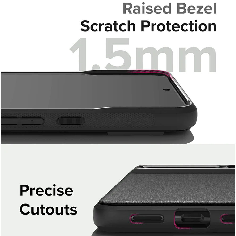 Picture of Google Pixel 8 Pro Case | Ringke Onyx Heavy Duty Drop Protection Case for Google Pixel 8 Pro (Black)