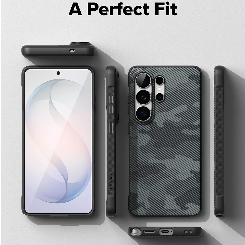 Picture of Samsung Galaxy S26 Ultra Case | Ringke Onyx Slim TPU Protection Case for Samsung Galaxy S26 Ultra (Camo Black)