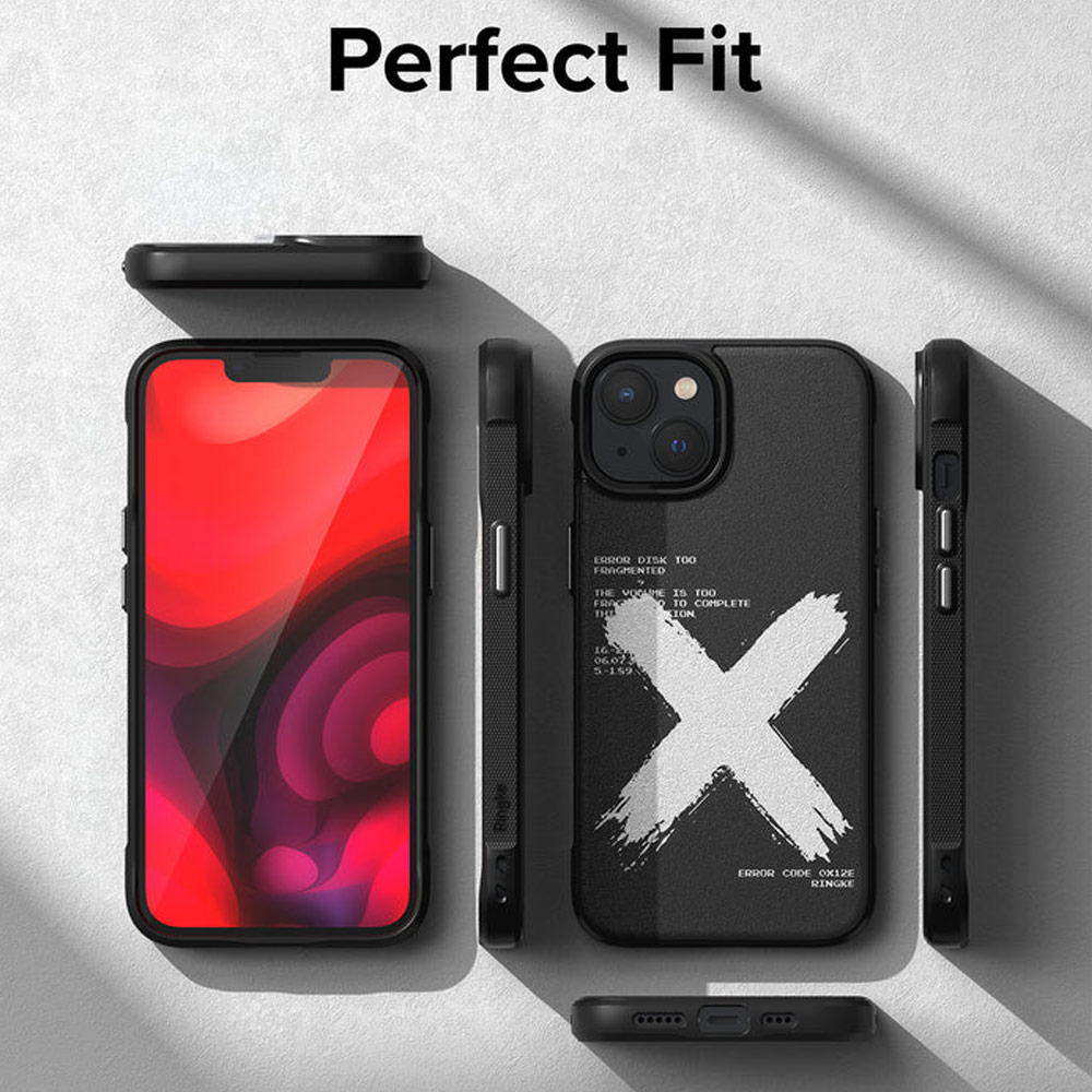 Picture of Apple iPhone 14 6.1 Case | Ringke Onyx Design Tough Heavy Duty Protection Case for Apple iPhone 14 6.1 (X)