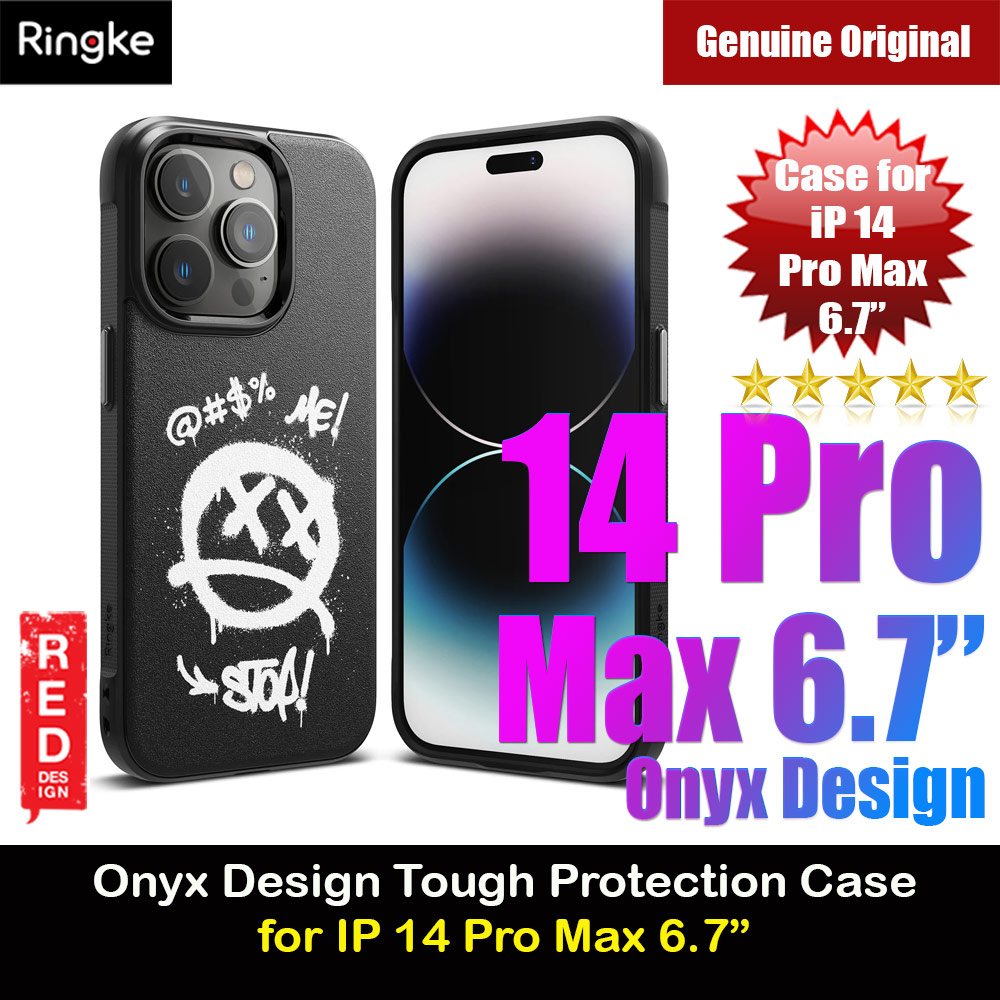 Picture of Ringke Onyx Design Tough Heavy Duty Protection Case for Apple iPhone 14 Pro Max 6.7 (Grafitti) Apple iPhone 14 Pro Max 6.7- Apple iPhone 14 Pro Max 6.7 Cases, Apple iPhone 14 Pro Max 6.7 Covers, iPad Cases and a wide selection of Apple iPhone 14 Pro Max 6.7 Accessories in Malaysia, Sabah, Sarawak and Singapore 