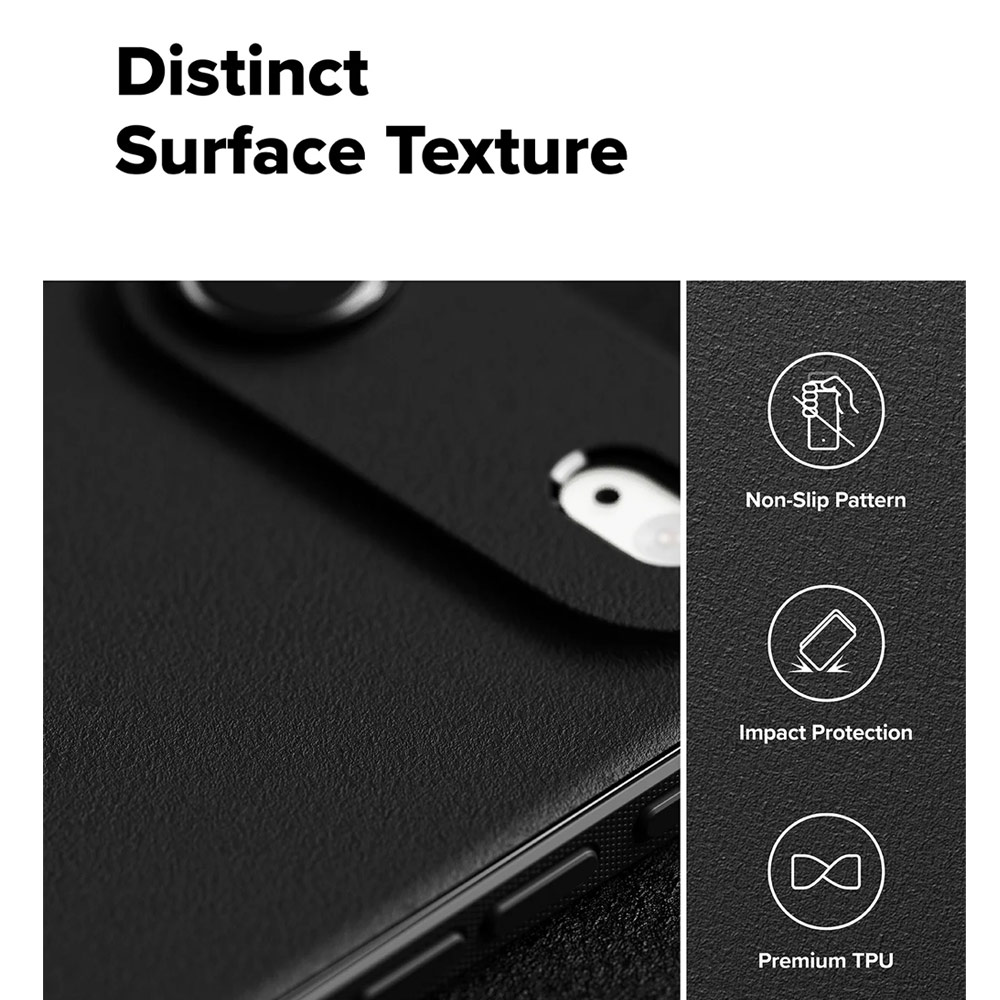 Picture of Apple iPhone Air 6.5 Case | Ringke Onyx Magnetic TPU Anti Finger Print Anti Slip Drop Protection Case for iPhone Air 6.5 (Black)