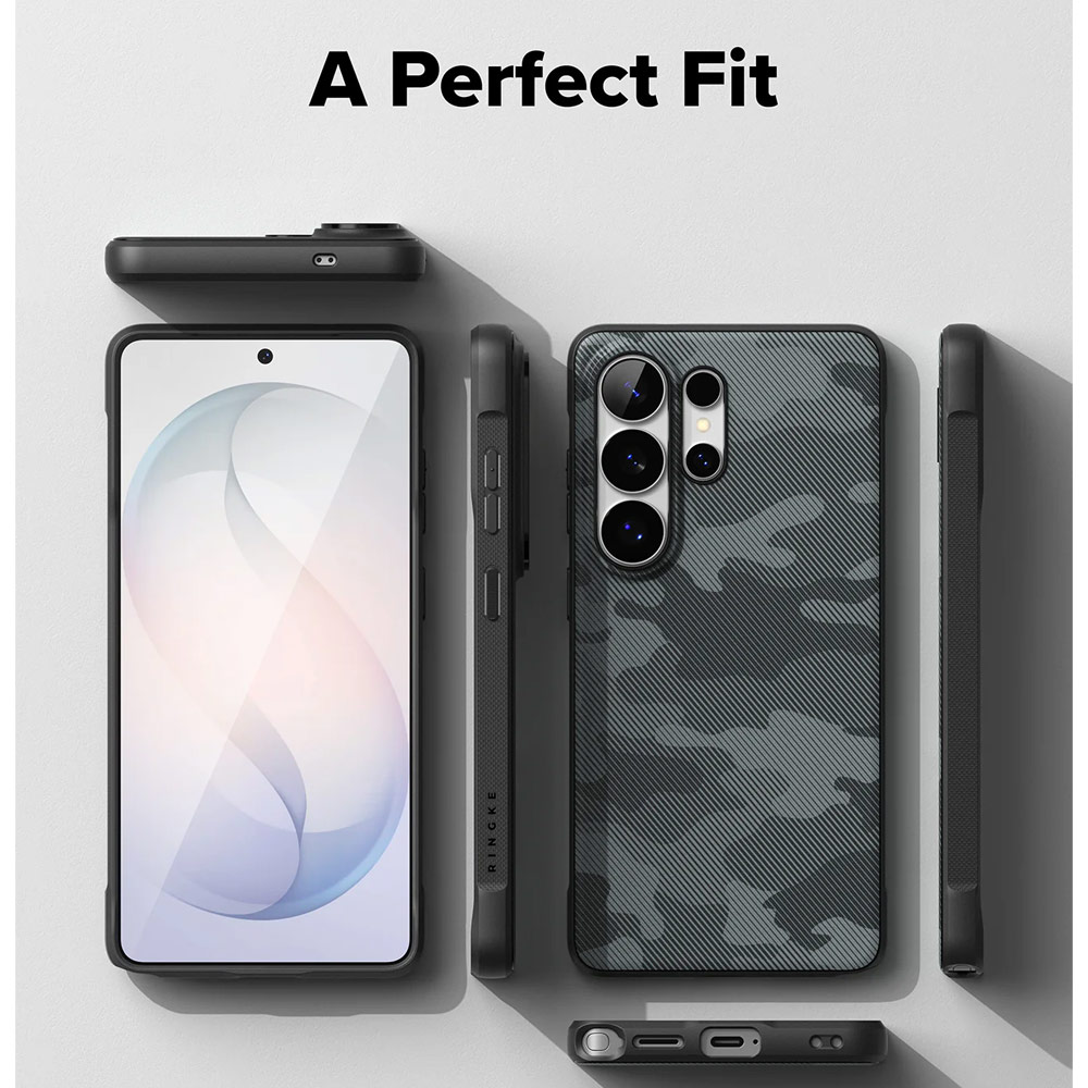 Picture of Samsung Galaxy S26 Ultra Case | Ringke Onyx Magnetic Slim TPU Protection Case for Samsung Galaxy S26 Ultra (Camo Black)
