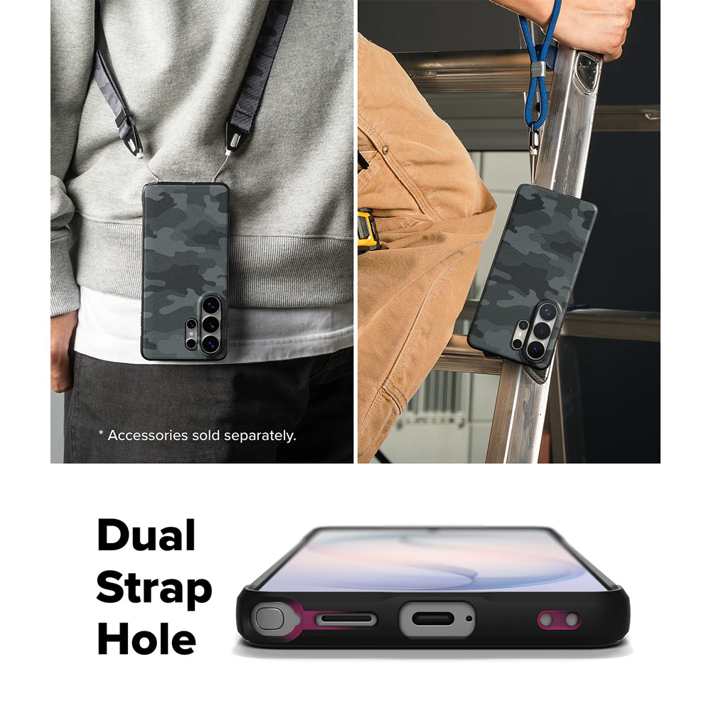 Picture of Samsung Galaxy S26 Ultra Case | Ringke Onyx Magnetic Slim TPU Protection Case for Samsung Galaxy S26 Ultra (Camo Black)