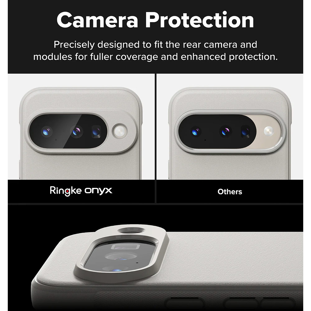 Picture of Google Pixel 10 Case | Ringke Onyx Magnetic Slim TPU Protection Case for Google Pixel 10 (Warm Gray)