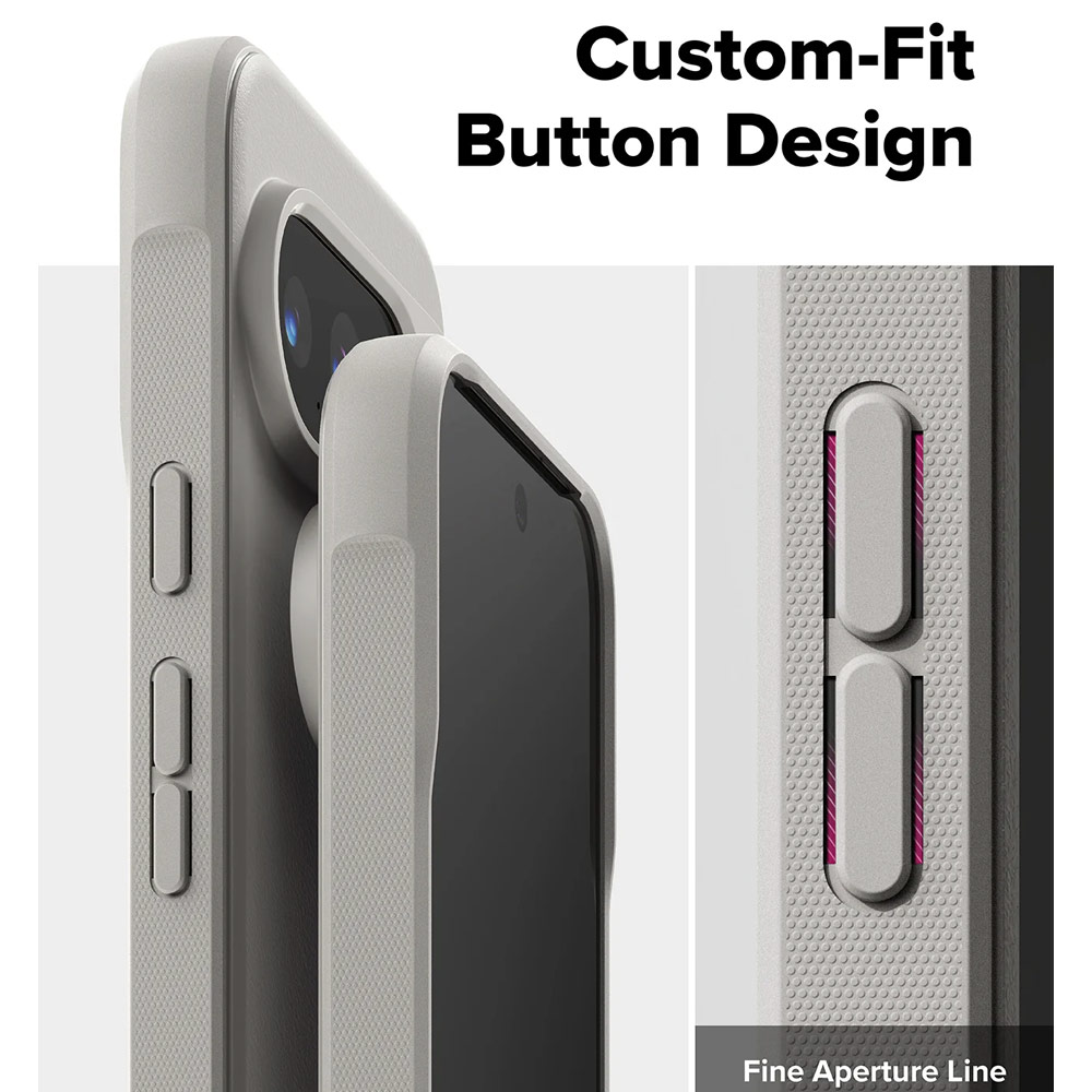 Picture of Google Pixel 10 Pro Case | Ringke Onyx Magnetic Slim TPU Protection Case for Google Pixel 10 Pro (Warm Gray)