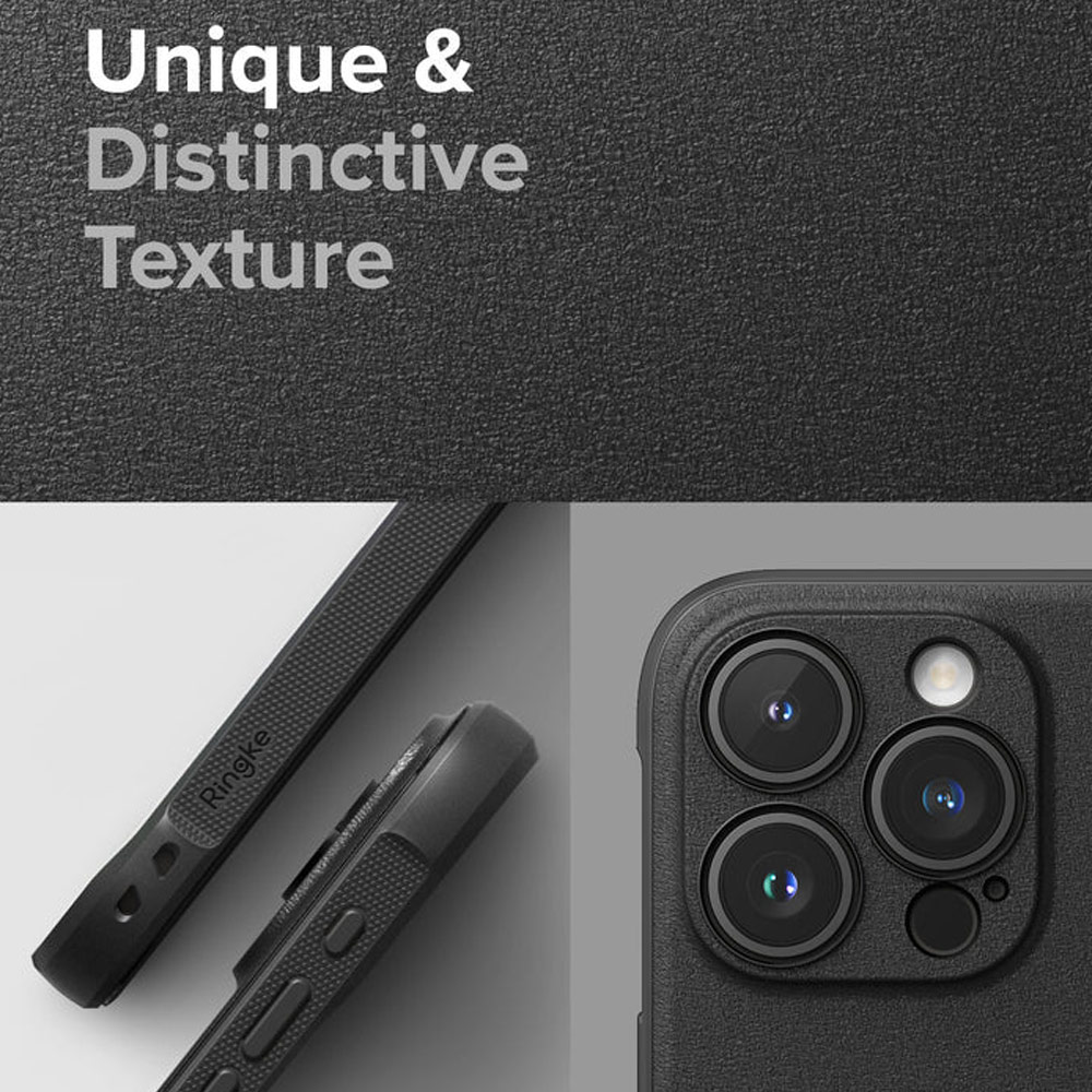 Picture of Apple iPhone 15 Pro 6.1 Case | Ringke Onyx Magnetic Tough Heavy Duty Slim Light Drop Protection Case for iPhone 15 Pro 6.1 (Black)