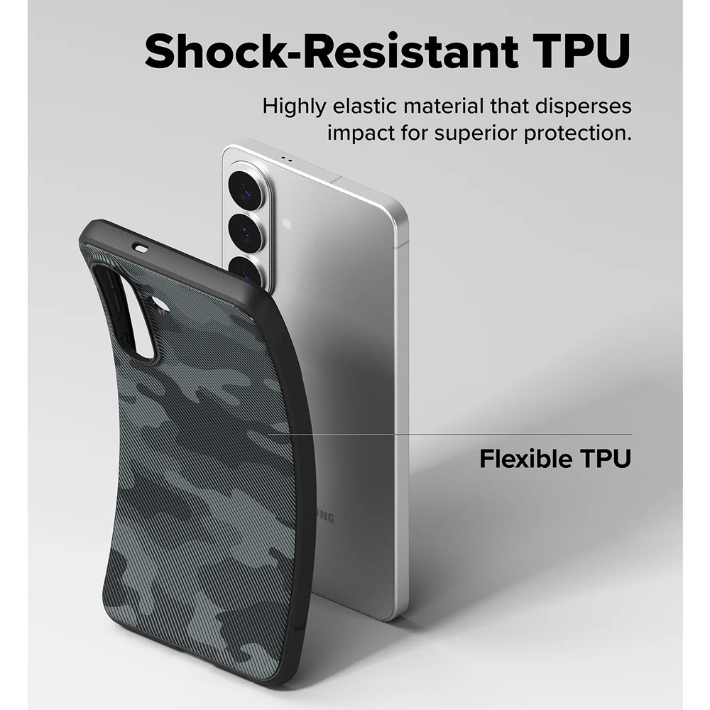 Picture of Samsung Galaxy S26 Case | Ringke Onyx Magnetic Slim TPU Protection Case for Samsung Galaxy S26 (Camo Black)