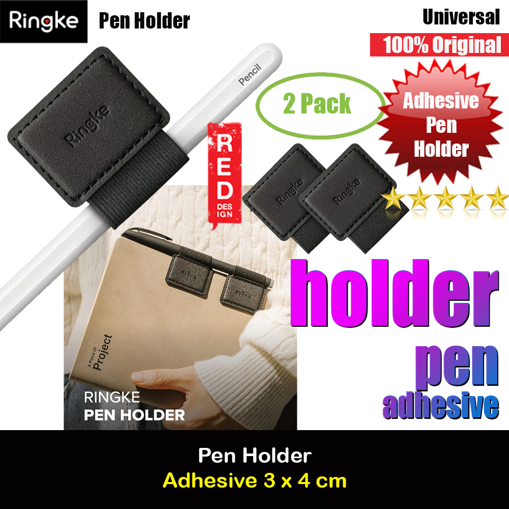Picture of Ringke Adhesive Stylus Pen Holder For Tablet (2 Pack) Red Design- Red Design Cases, Red Design Covers, iPad Cases and a wide selection of Red Design Accessories in Malaysia, Sabah, Sarawak and Singapore 