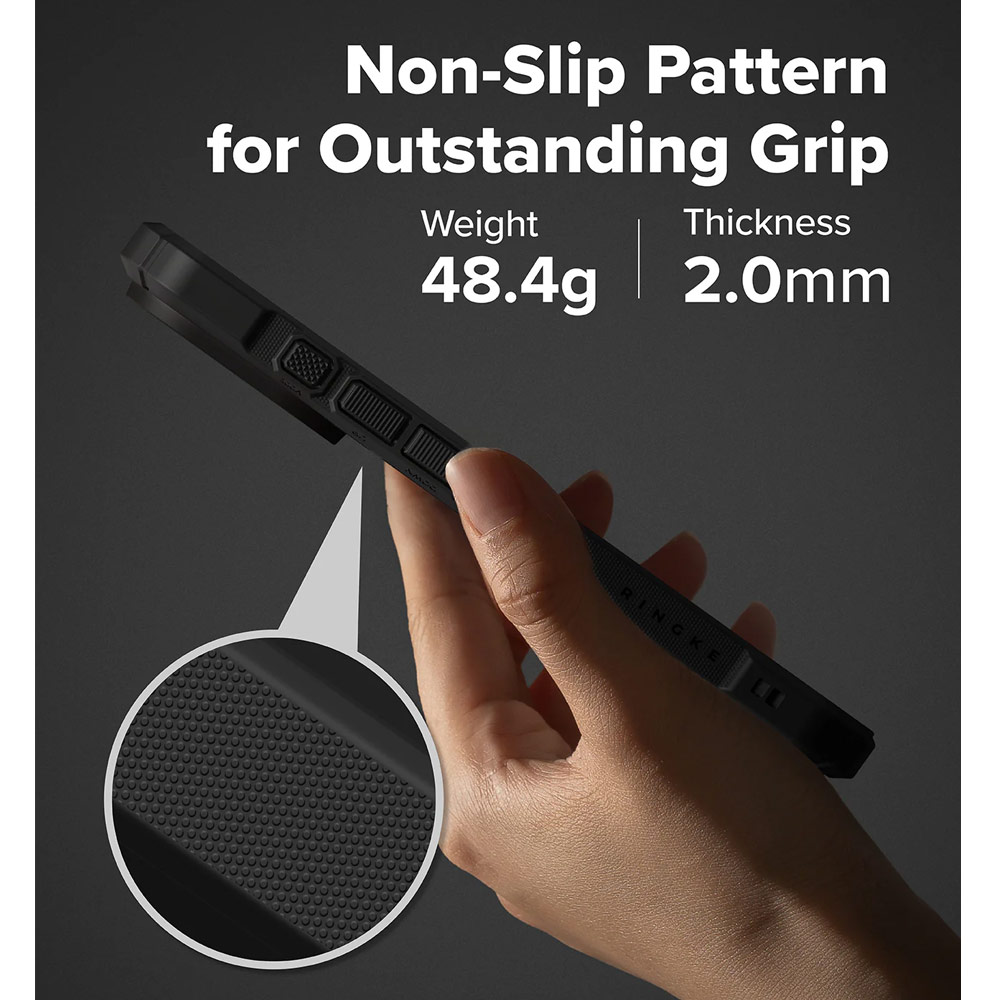 Picture of Apple iPhone 17 Pro Max 6.9 Case | Ringke Rugged Gear Drop Protection Case for iPhone 17 Pro Max 6.9 (Black)