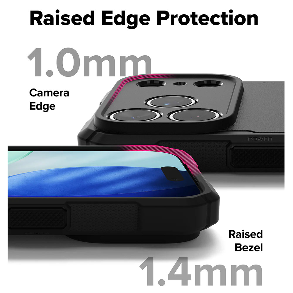 Picture of Apple iPhone 17 Pro Max 6.9 Case | Ringke Rugged Gear Drop Protection Case for iPhone 17 Pro Max 6.9 (Black)