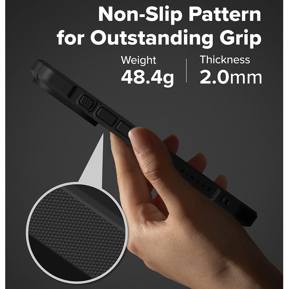 Picture of Apple iPhone 17 Pro 6.3 Case | Ringke Rugged Gear Drop Protection Case for iPhone 17 Pro 6.3 (Camo Black)