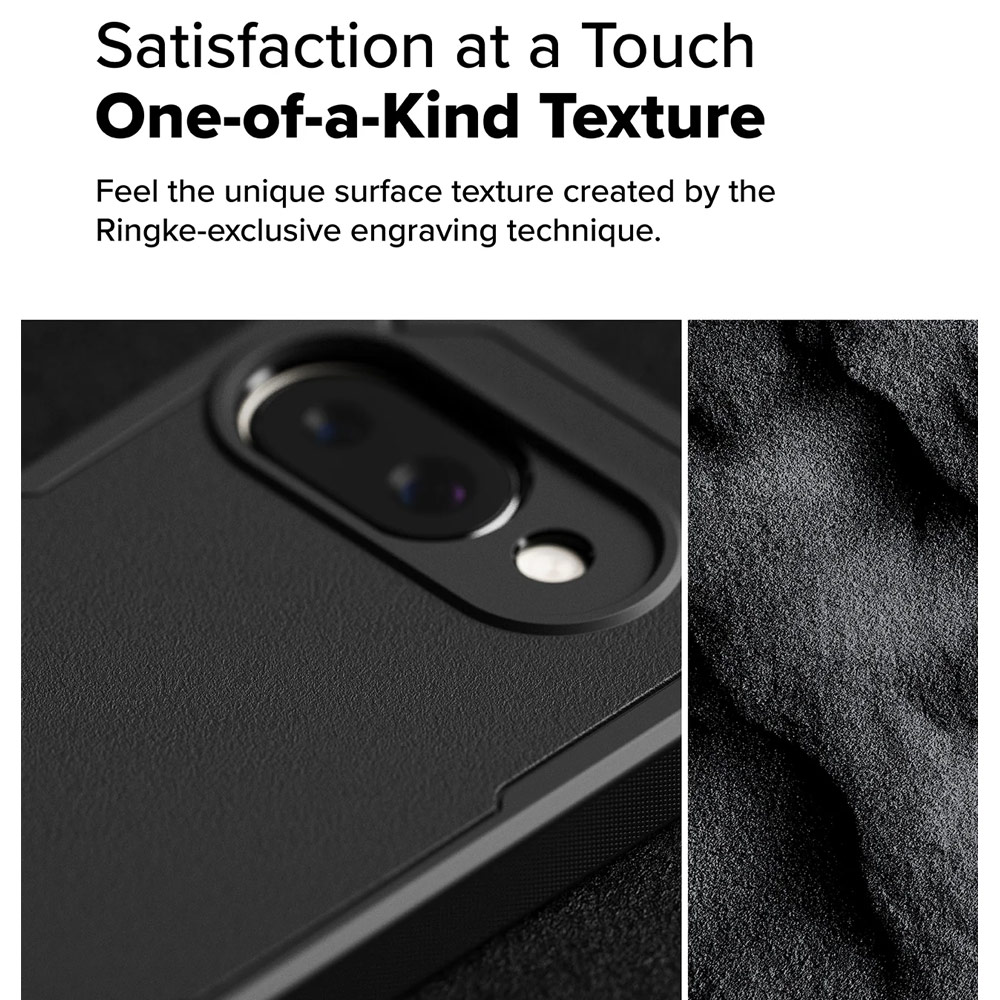 Picture of Google Pixel 9a Case | Ringke Rugged Gear Magnetic Tough ShockProof Drop Protection Case for Google Pixel 9a (Black)