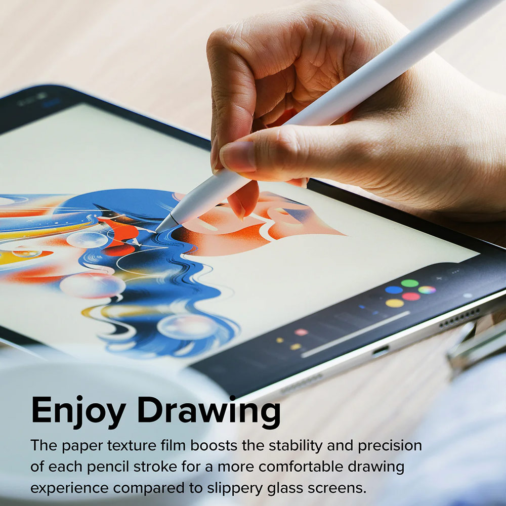 Picture of Apple iPad Air 11 M2 2024 Screen Protector | Ringke Soft Film Screen Protector for iPad Air 11 M2 2024 M3 2025 (2pcs)