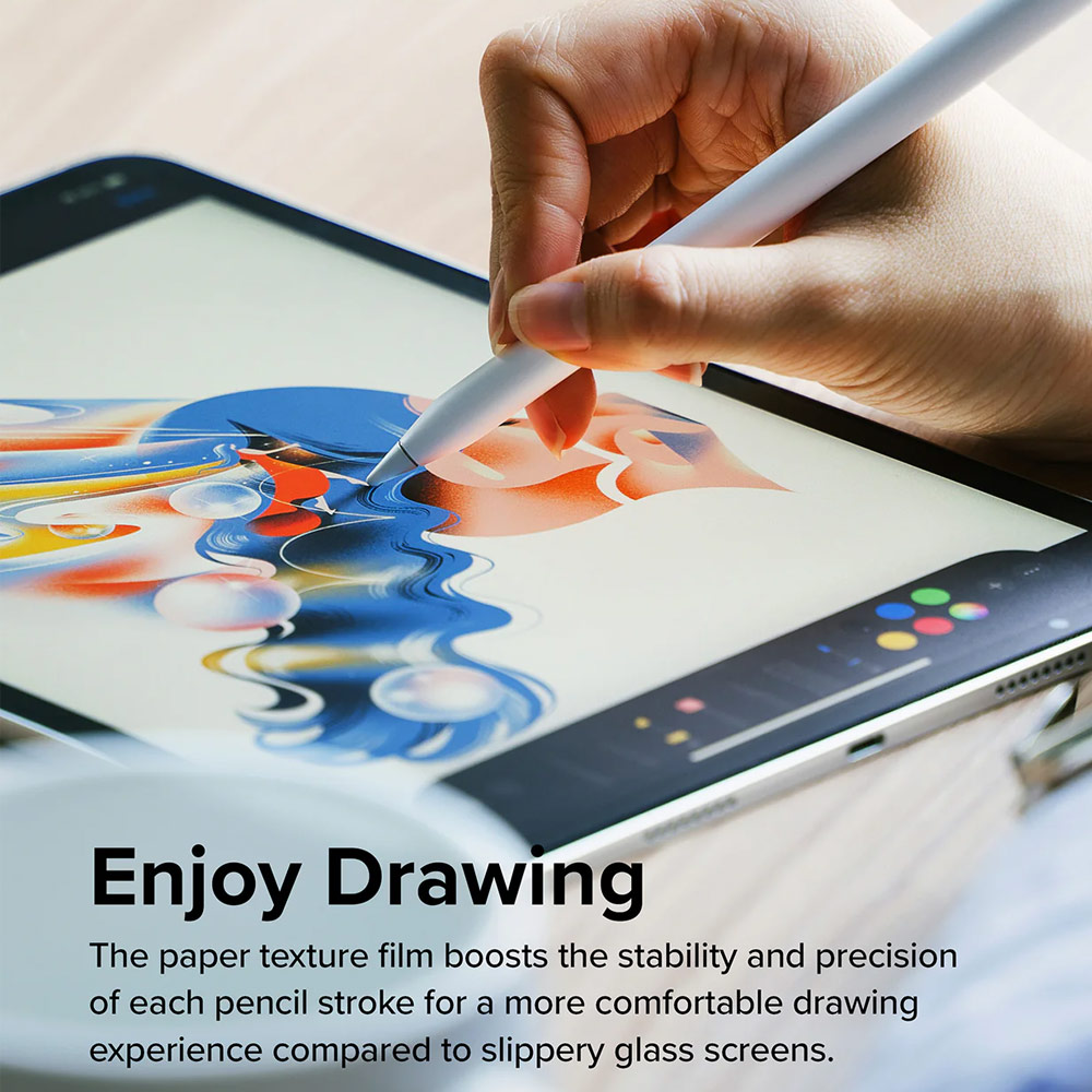 Picture of Apple iPad Air 13  M2 2024 Screen Protector | Ringke Soft Film Screen Protector  for iPad Air 13 M2 2024 M3 2025 (2pcs)