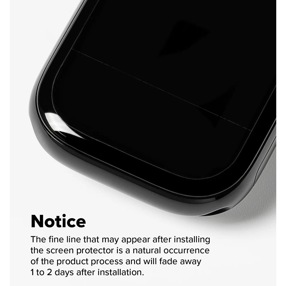 Picture of Apple Watch 10 42mm Screen Protector | Ringke Screen Protector Dual Easy Film Pro High Quality EPU Self Healing Anti Finger Print Soft Screen Protector for Apple Watch Series 10 42mm (Clear) 2pcs