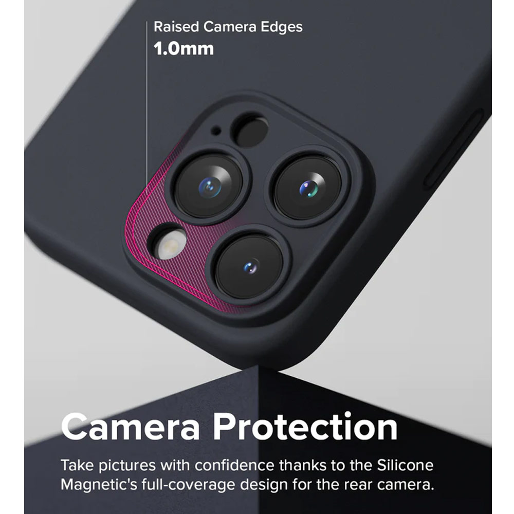 Picture of Apple iPhone 15 Plus 6.7 Case | Ringke Silicone Magnetic Drop Protection Case for Apple iPhone 15 Plus 6.7 (Sunny Lime)