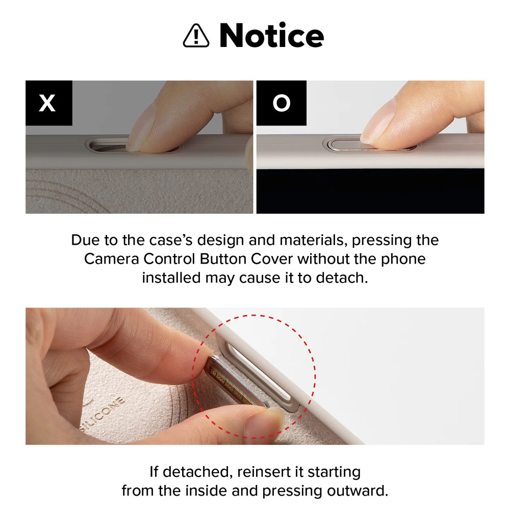 Picture of Apple iPhone 17 6.3 Case | Ringke Silicone Magnetic Soft Liquid Silicone Drop Protection Case with Camera Control Button for iPhone 17 6.3 (Black)