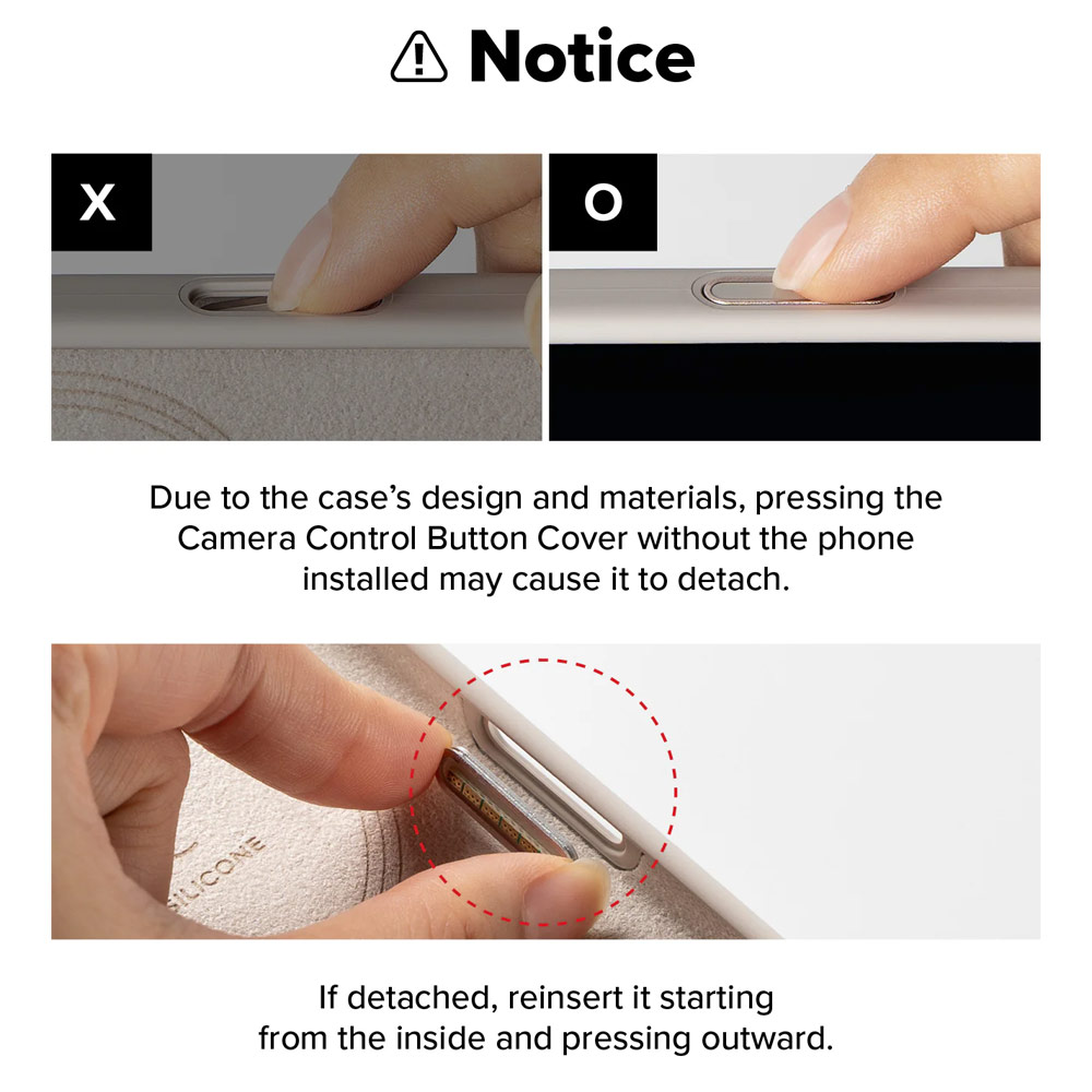 Picture of Apple iPhone 17 Pro 6.3 Case | Ringke Silicone Magnetic Soft Liquid Silicone Drop Protection Case with Camera Control Button for iPhone 17 Pro 6.3 (Black)