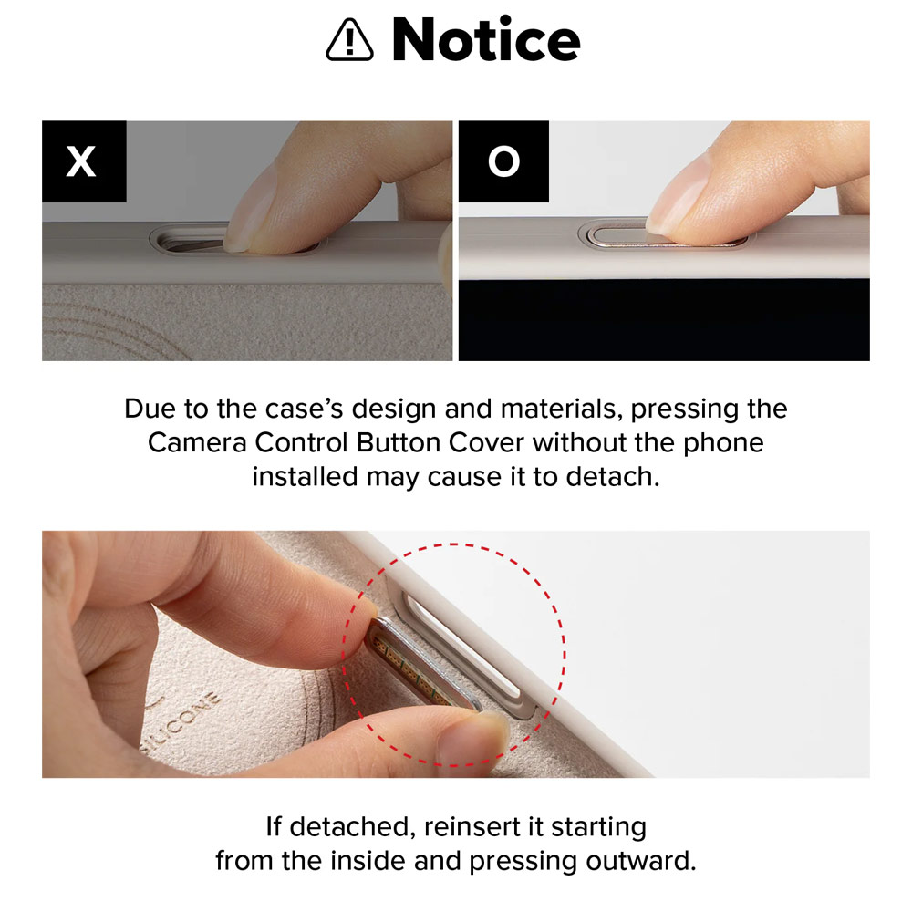 Picture of Apple iPhone 17 Pro Max 6.9 Case | Ringke Silicone Magnetic Soft Liquid Silicone Drop Protection Case with Camera Control Button for iPhone 17 Pro Max 6.9 (Pink Sand)