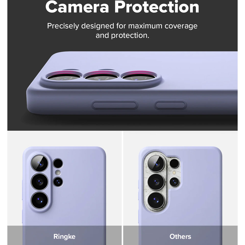 Picture of Samsung Galaxy S26 Ultra Case | Ringke Silicone Magnetic Soft Protection Case for Samsung Galaxy S26 Ultra (Lavender)