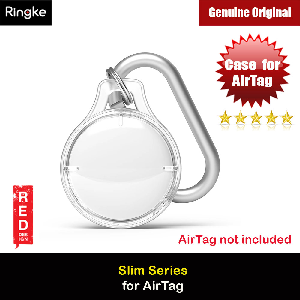 Picture of Ringke Slim Case Slim and Lightweight Case for Airtag (Clear) Apple Air Tag- Apple Air Tag Cases, Apple Air Tag Covers, iPad Cases and a wide selection of Apple Air Tag Accessories in Malaysia, Sabah, Sarawak and Singapore 