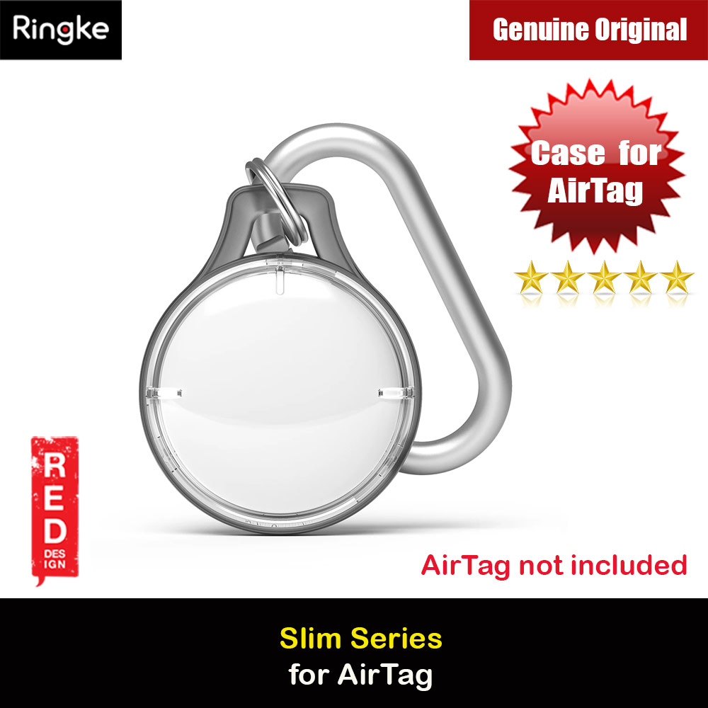 Picture of Ringke Slim Case Slim and Lightweight Case for Airtag (Smoke Black) Apple Air Tag- Apple Air Tag Cases, Apple Air Tag Covers, iPad Cases and a wide selection of Apple Air Tag Accessories in Malaysia, Sabah, Sarawak and Singapore 