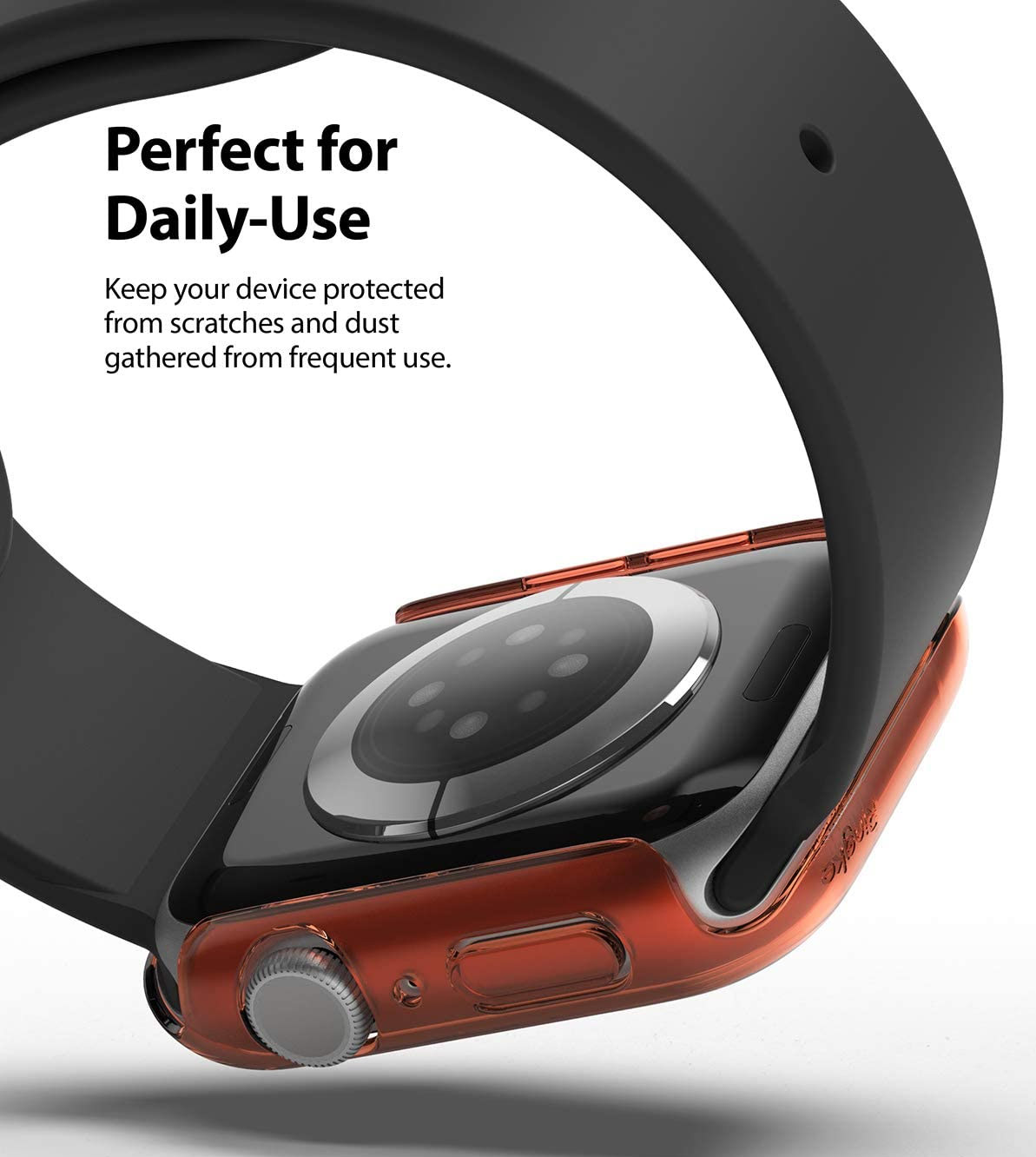 Picture of Apple Watch 40mm Case | Ringke Slim Perfect Fit Case for Apple Watch Series 4 5 6 SE 40mm  (2 PACK with Clear and Cloral)