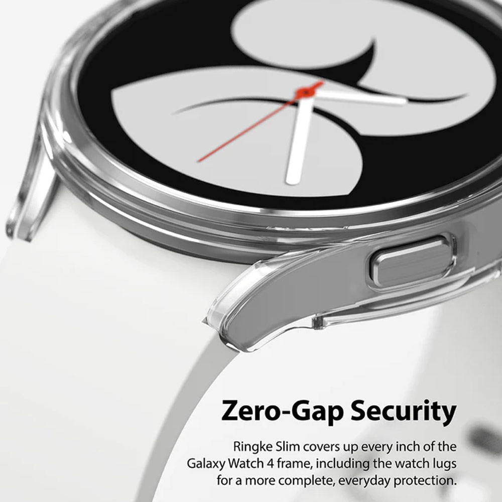 Picture of Samsung Galaxy Watch 4 44mm Case | Ringke Slim Case Durable PC Protection Case for Samsung Galaxy Watch 4 Series 44mm (Clear 2pcs)