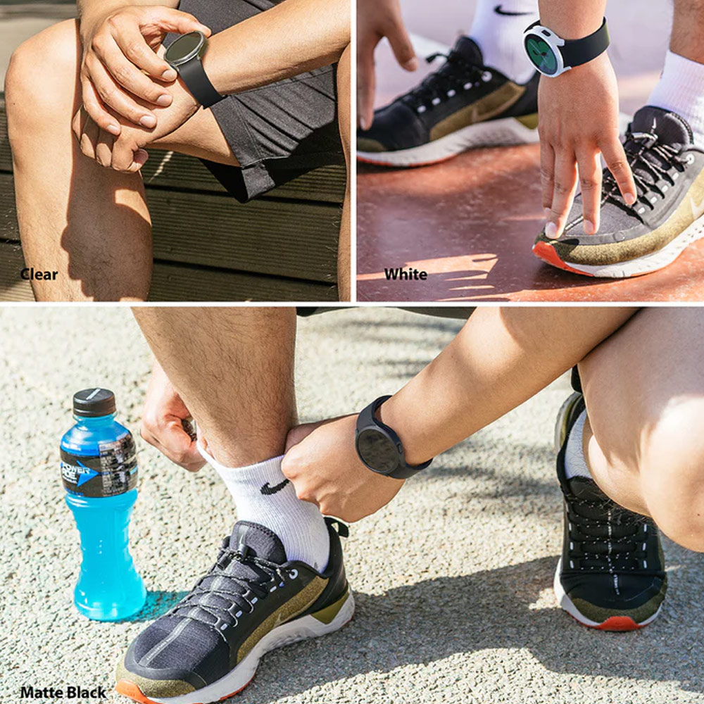 Picture of Samsung Galaxy Watch 4 44mm Case | Ringke Slim Case Durable PC Protection Case for Samsung Galaxy Watch 4 Series 44mm (Clear 2pcs)