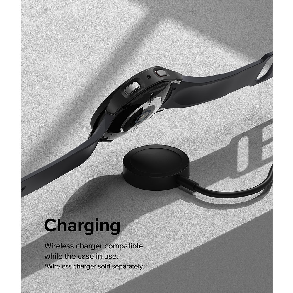 Picture of Samsung Galaxy Watch 5 44mm Case | Ringke Slim Case Durable PC Protection Case for Samsung Galaxy Watch 5 Series 44mm (White)