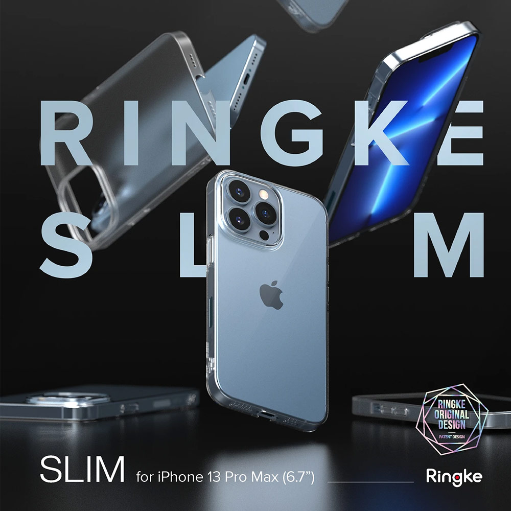 Picture of Apple iPhone 13 Pro 6.1 Case | Ringke Slim Protection Case for Apple iPhone 13 Pro 6.1 (Matte)
