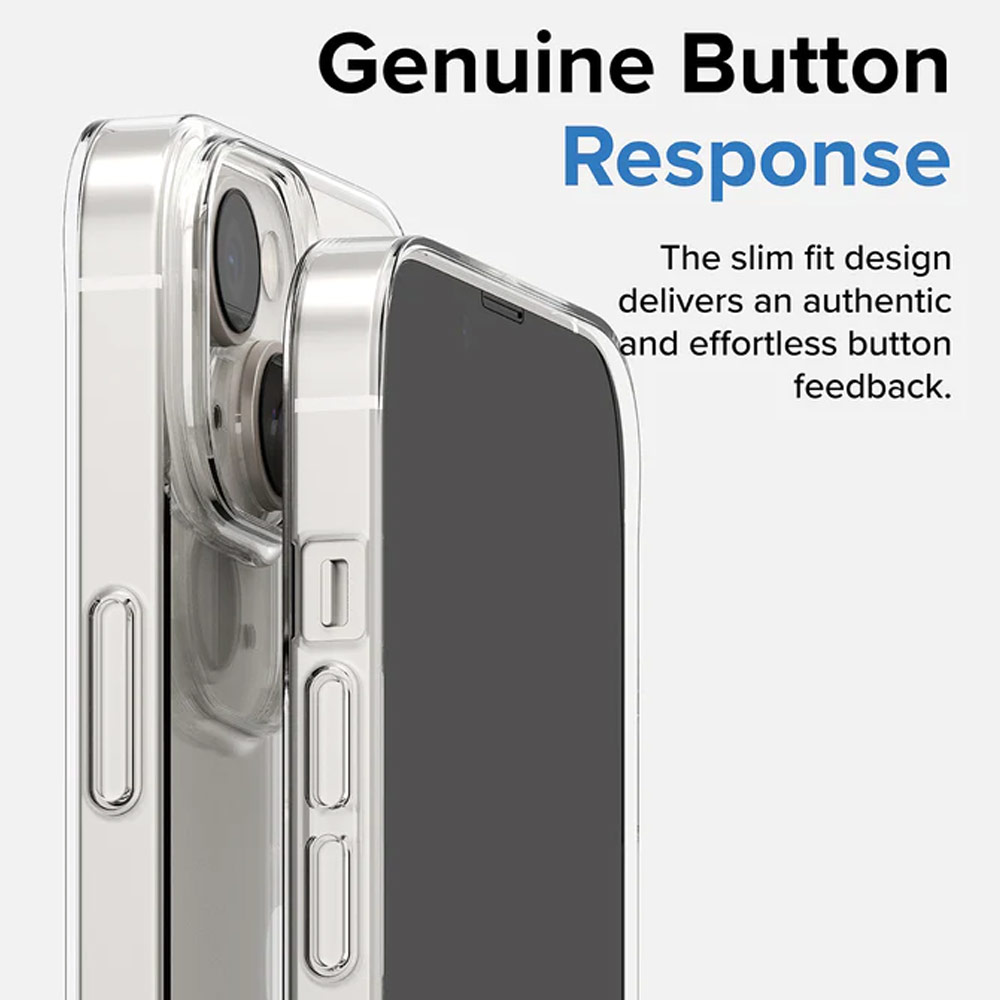 Picture of Apple iPhone 14 6.1 Case | Ringke Slim Protection Anti Yellowing Crystal Clear Case for Apple iPhone 14 6.1 (Matte)