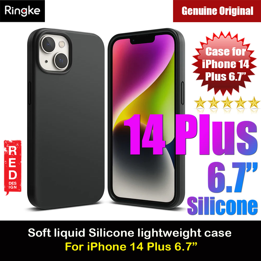 Picture of Ringke Soft Liquid Silicone Protection Case for iPhone 14 Plus 6.7 (Black) Apple iPhone 14 Plus 6.7- Apple iPhone 14 Plus 6.7 Cases, Apple iPhone 14 Plus 6.7 Covers, iPad Cases and a wide selection of Apple iPhone 14 Plus 6.7 Accessories in Malaysia, Sabah, Sarawak and Singapore 