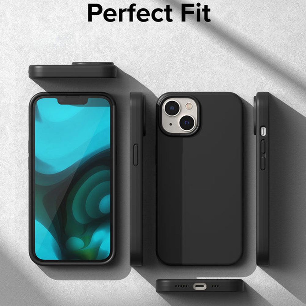 Picture of Apple iPhone 14 Plus 6.7 Case | Ringke Soft Liquid Silicone Protection Case for iPhone 14 Plus 6.7 (Lavender)