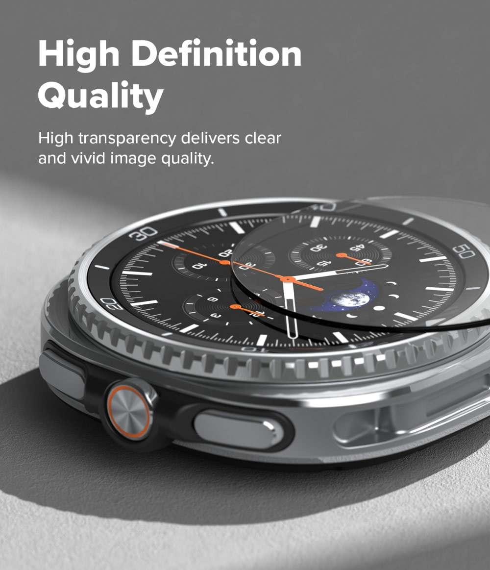 Picture of Samsung Galaxy Watch 8 Classic 46mm  | Ringke Tempered Glass Pro for Samsung Galaxy Watch 8 Classic 46mm (2pcs)