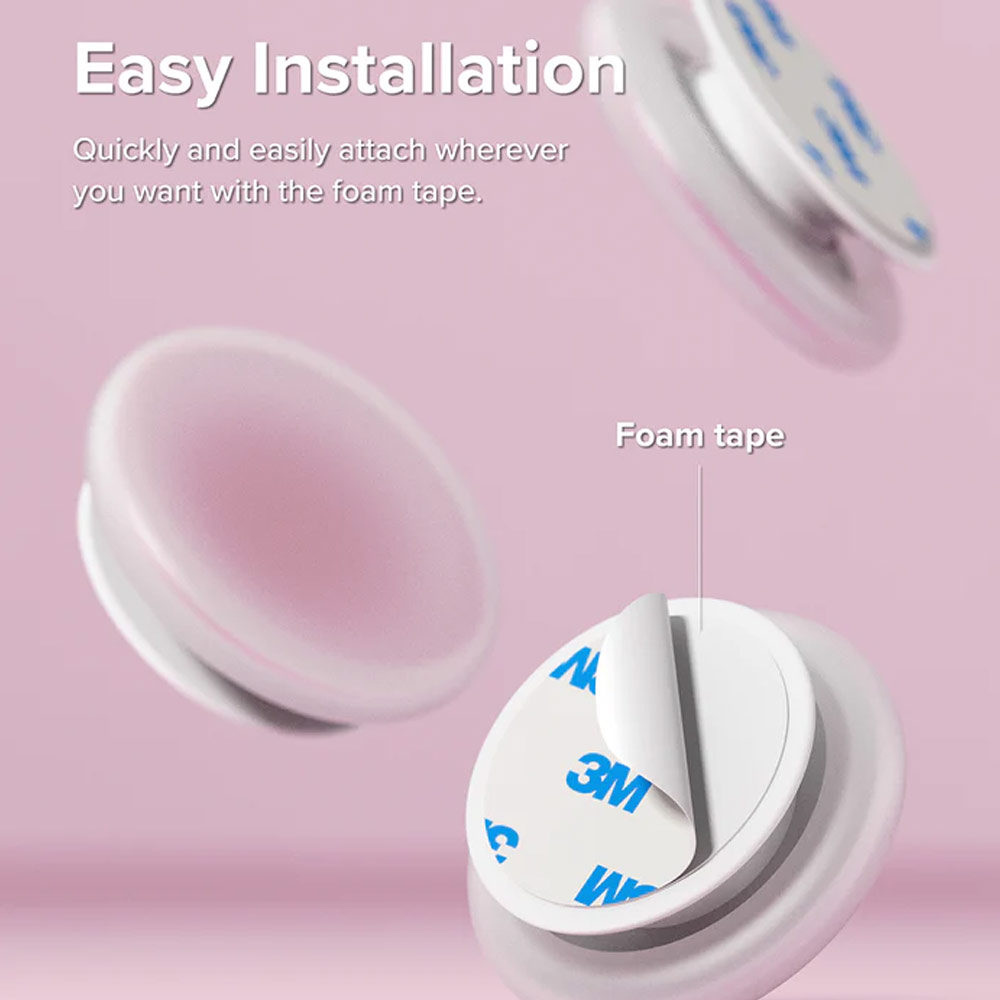 Picture of Ringke Tok 3M Adhesive Grip Stand Holder Popsocket similar Grip Holder (Black)