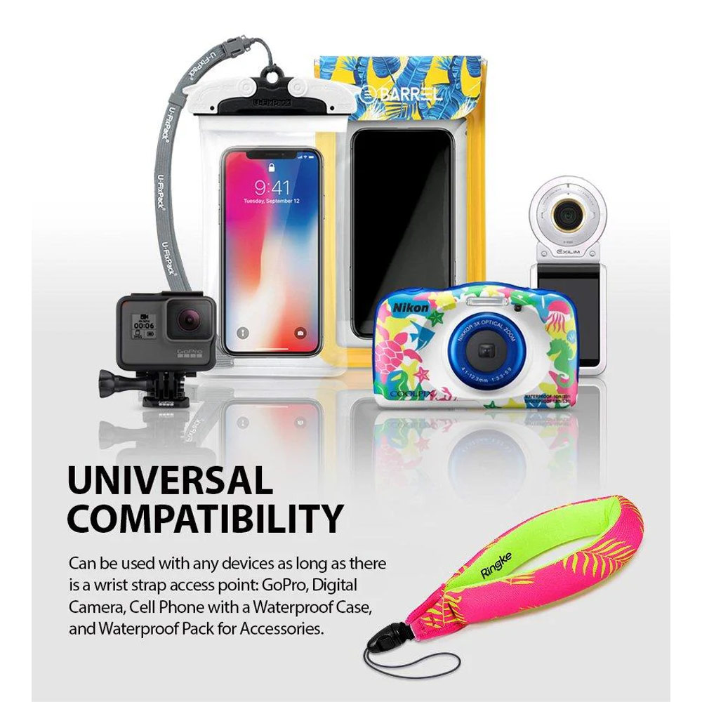 Picture of Ringke Your device will stay floating with our Ringke Floating Strap (Banana)